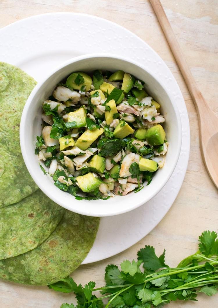 Receta de salpicón de pescado en Maria Orsini