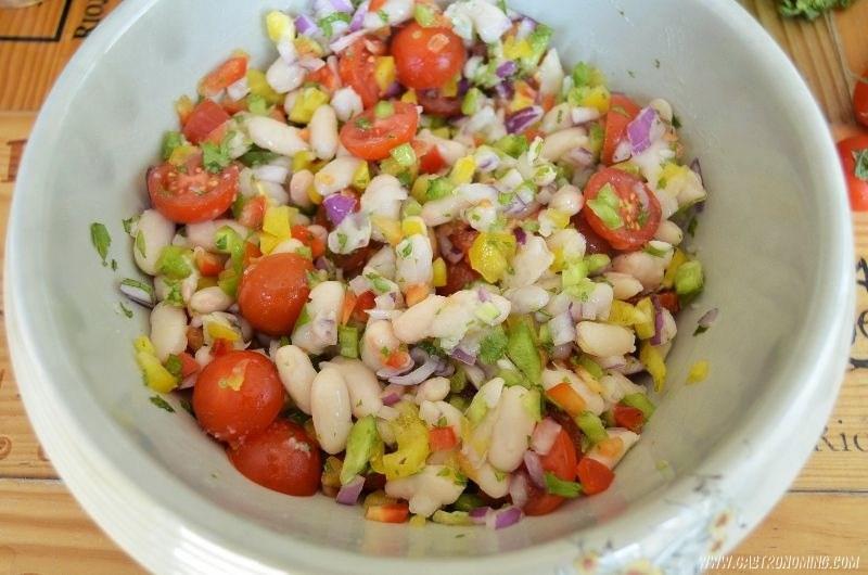 Ensalada de alubias blancas | Cocina