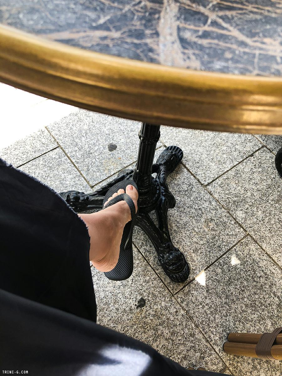 Trini | Organic by John Patrick dress Hawaianas sandals