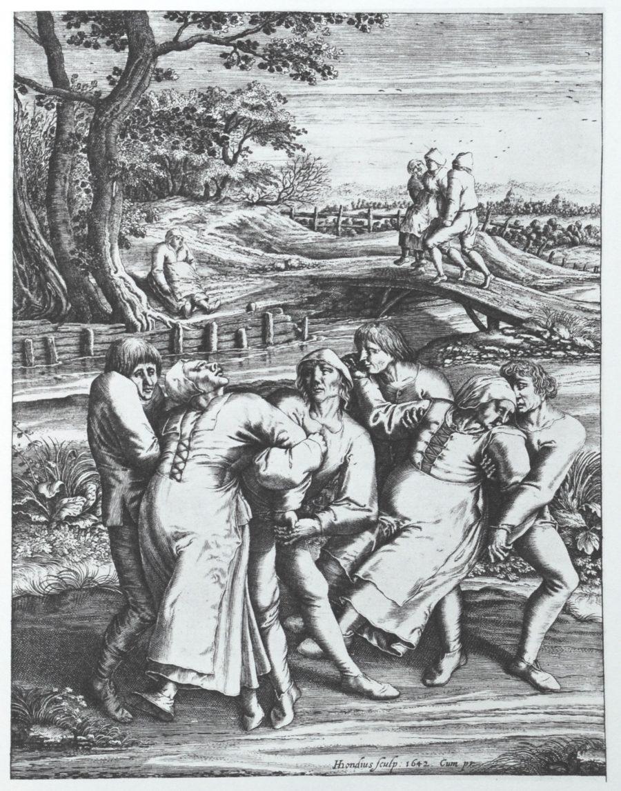 pintura de la epidemia de baile de 1518