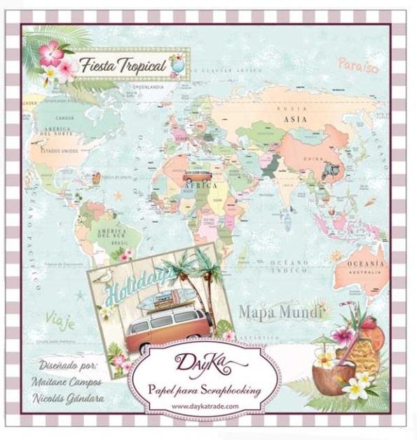 Libro scrap fiesta tropical