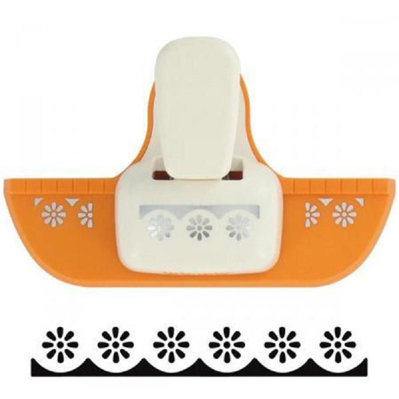 troqueladora de bordes, margaritas