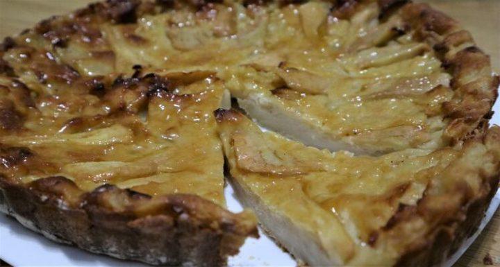 Tarta de pera fácil