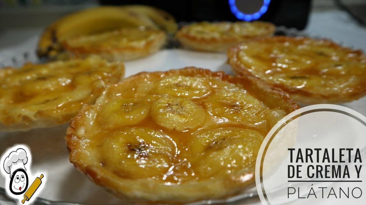 Una tartaleta fruta, plátano en Mambo