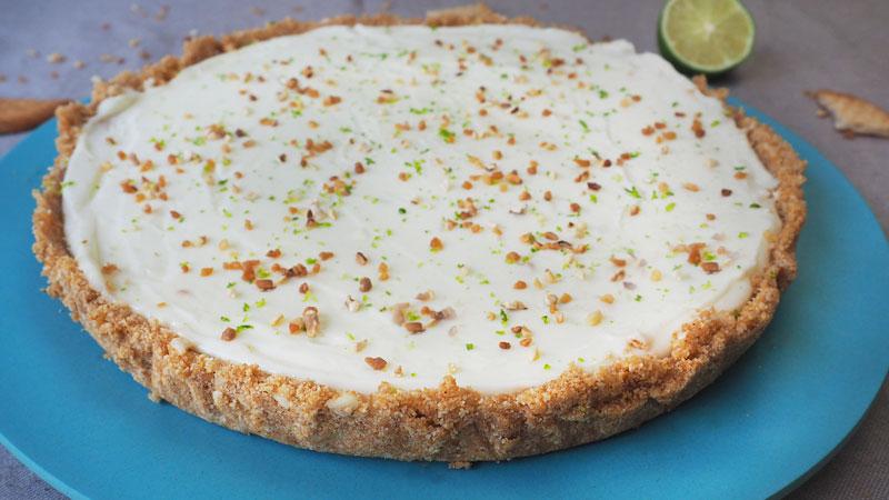 receta de tartaleta de crema de lima o pastel de lima