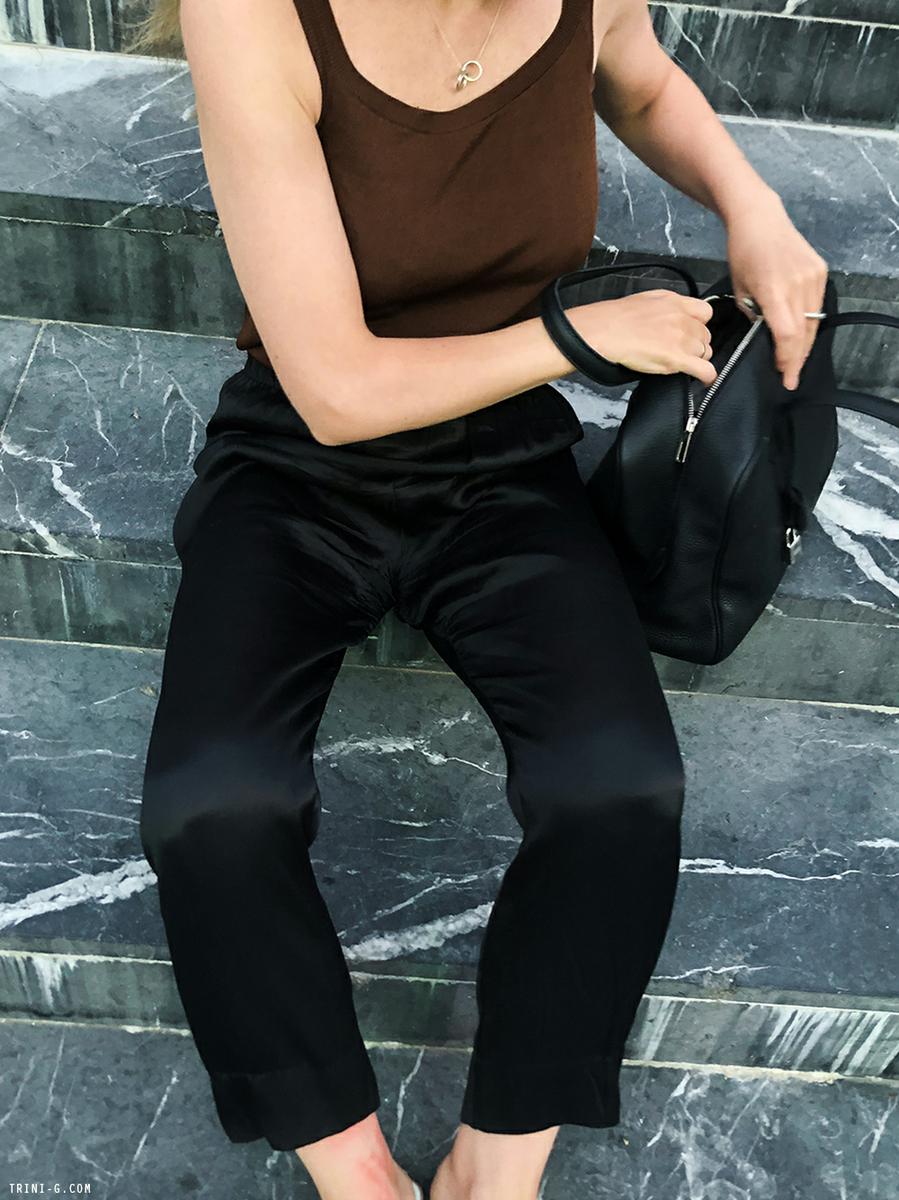 Trini | Max Mara top Reformation pant