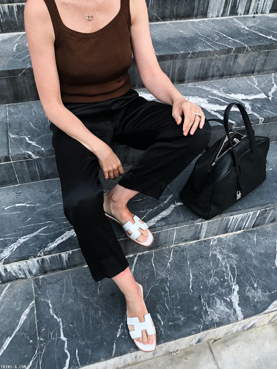 Trini | Max Mara top Reformation pant