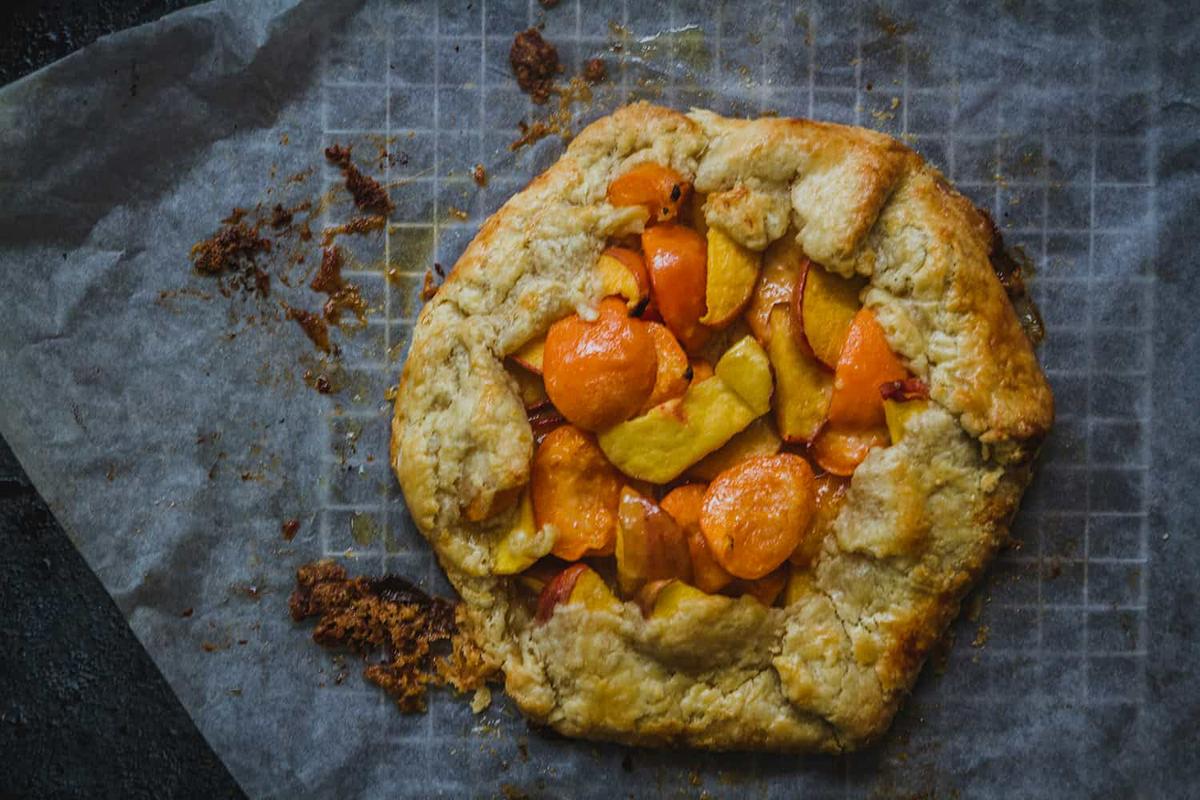 Galette de albaricoque