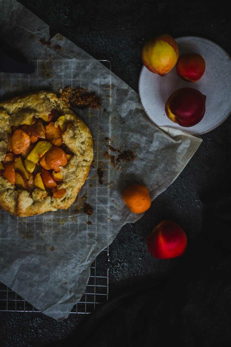 apricot galette