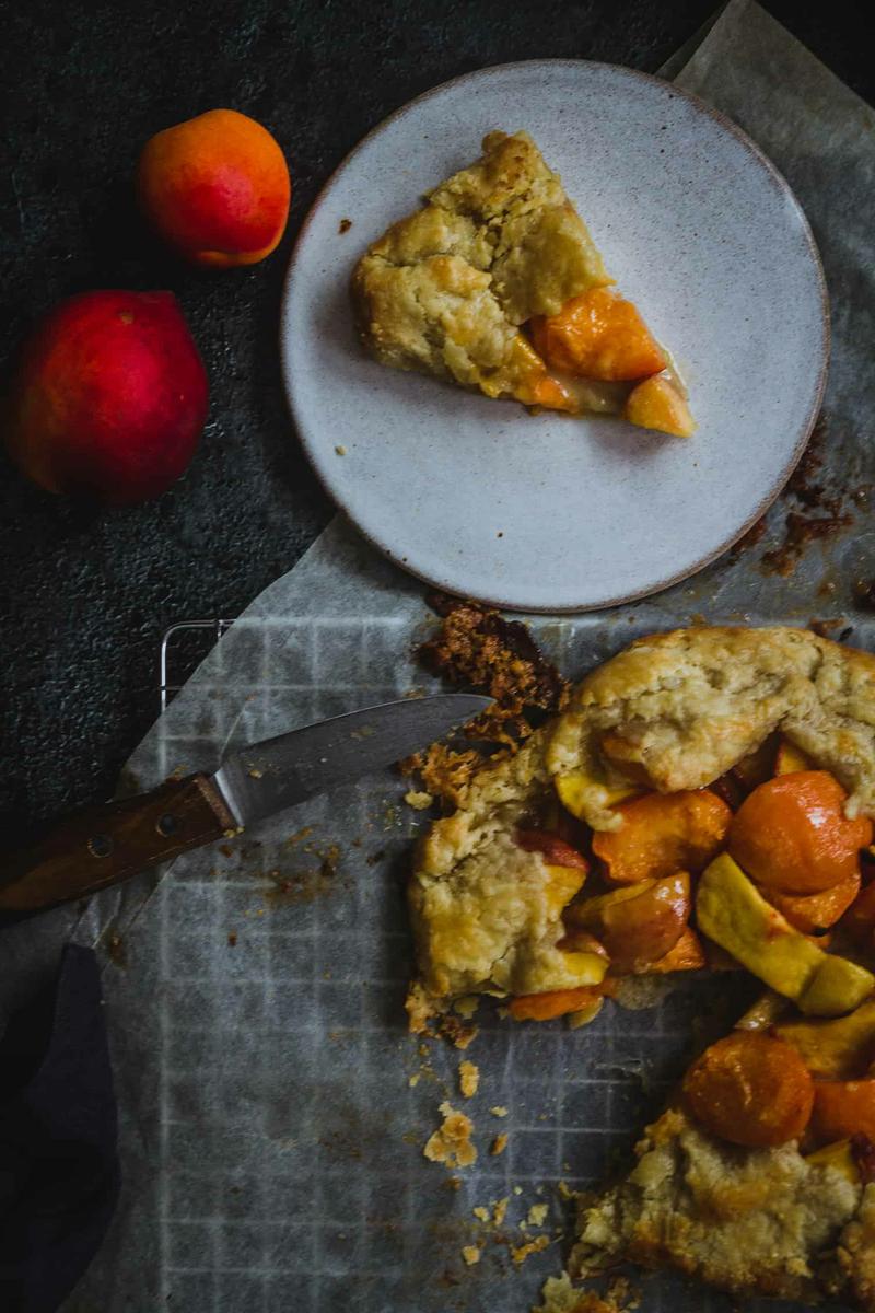 galette de albaricoques