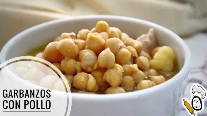 Garbanzos con pollo en la Olla Gm