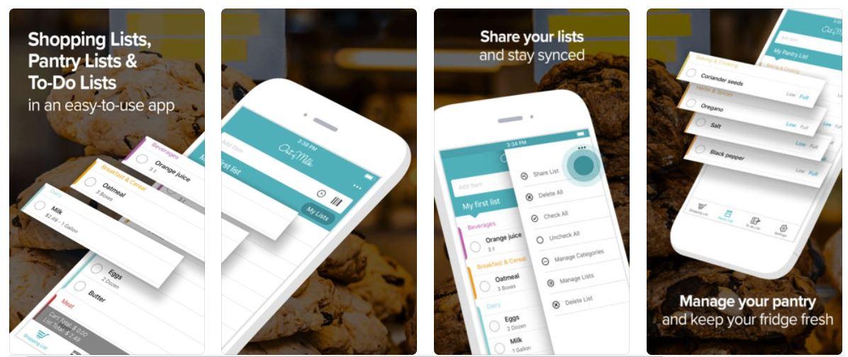 Out Of Milk - App Lista de la compra