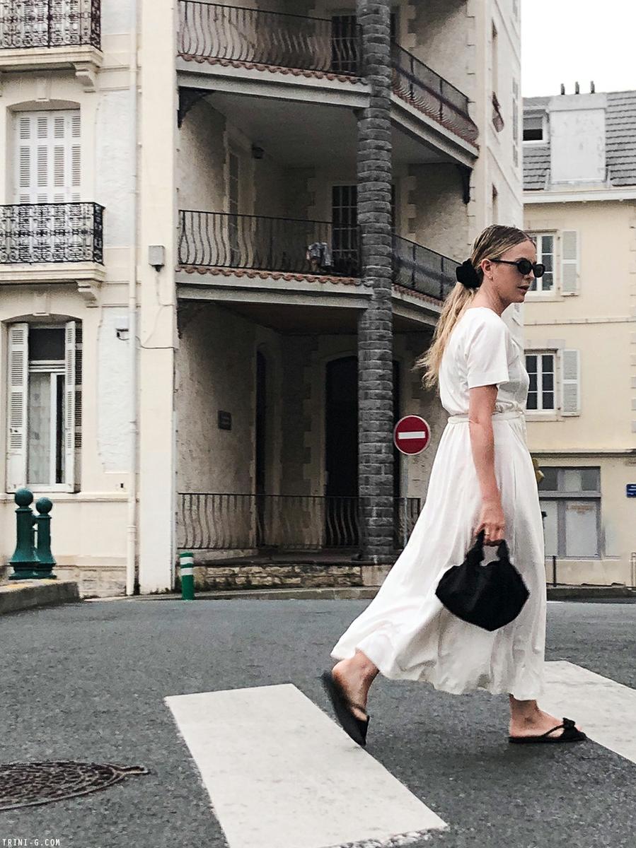 Trini | Lemaire dress The Row sandals