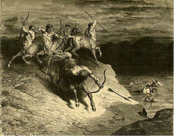 nueves círculos del infierno: septimo circulo