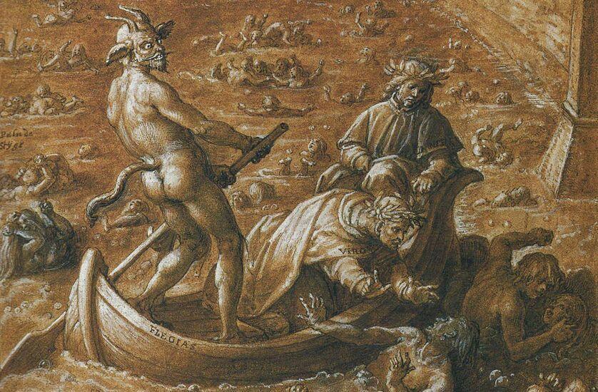 nueves círculos del infierno: octavo circulo