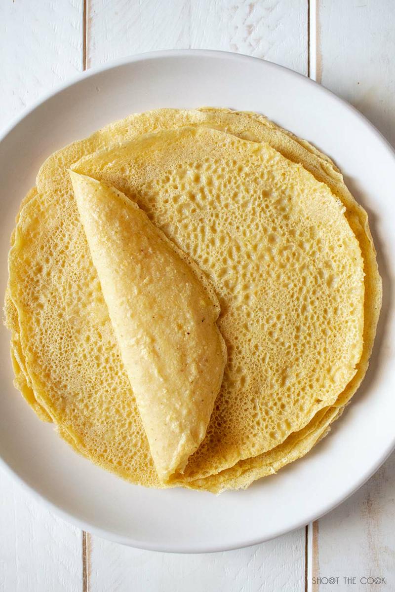 Socca, la crepe francesa de harina de garbanzo Cocina