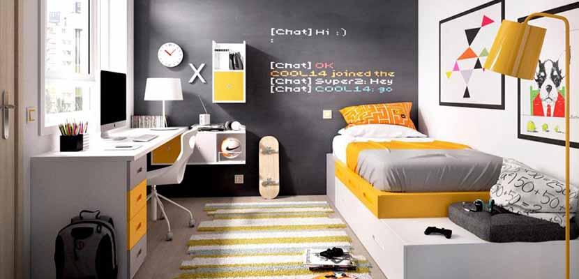 Dormitorios coloridos