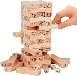 Regalo para profesor de matematicas Jenga