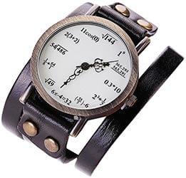 Reloj de pulsera ecuaciones