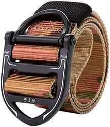 Cinturón táctico militar de lona