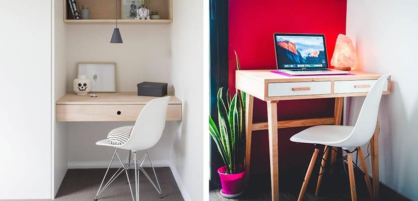 Escritorios de estilo nórdico