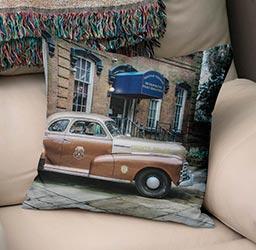 Cojín coche de policía