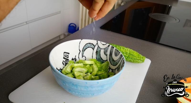 como preparar karela