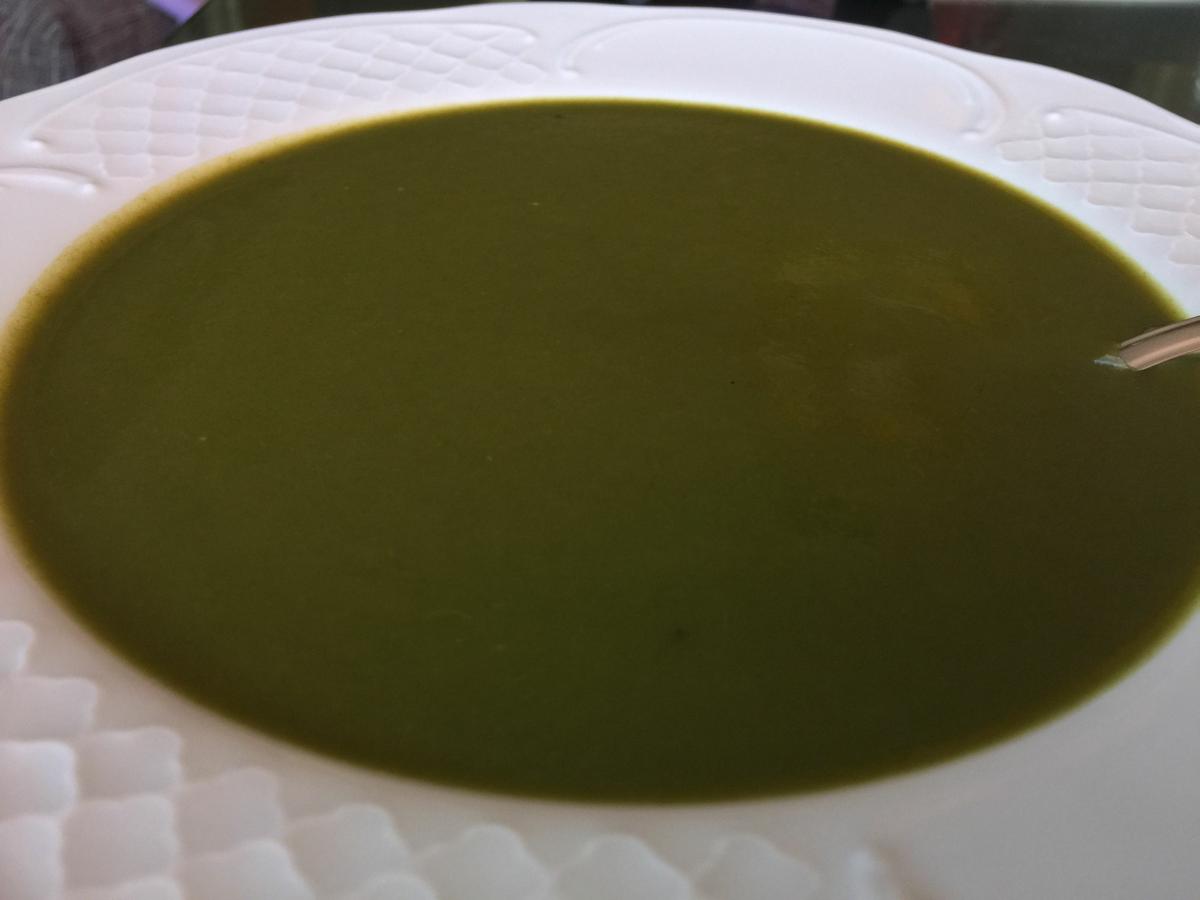Crema de espinacas en Monsieur Cuisine Plus
