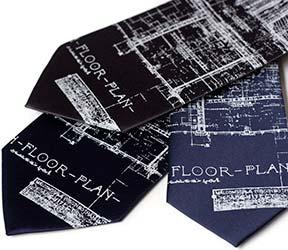 Corbata personalizada para arquitectos