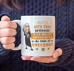 Taza personalizada para mujeres arquitectas