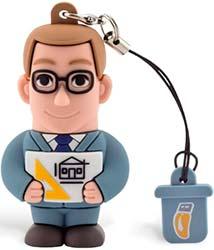 Memoria USB personalizado arquitecto