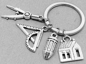 Llavero para arquitectos