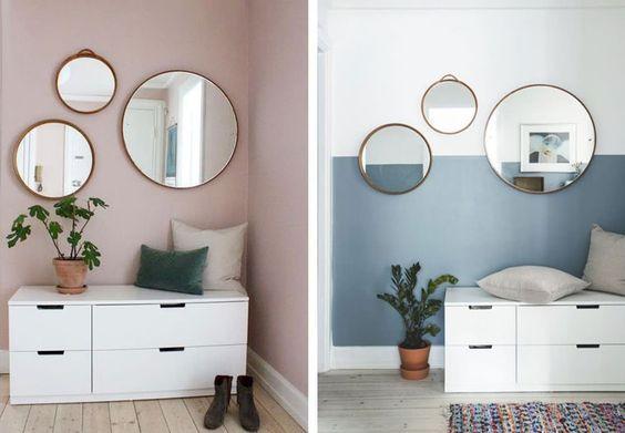 decorar con espejos redondos VI