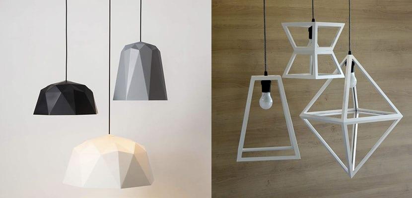 L&aacute;mparas geom&eacute;tricas