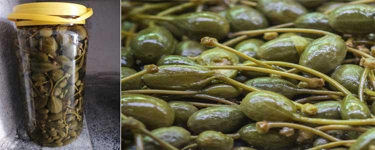 Cómo curar alcaparrones