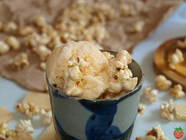 Helado de palomitas de maíz HortoGourmet