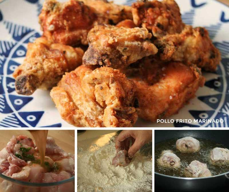 pollo-frito-marinado-receta