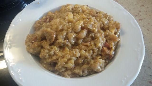 Receta Sopa de ajo con chorizo y jamón