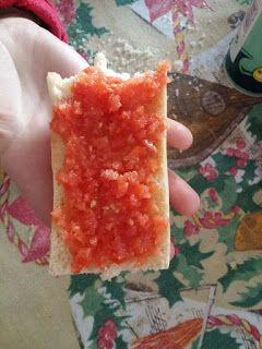 Receta Tomate triturado