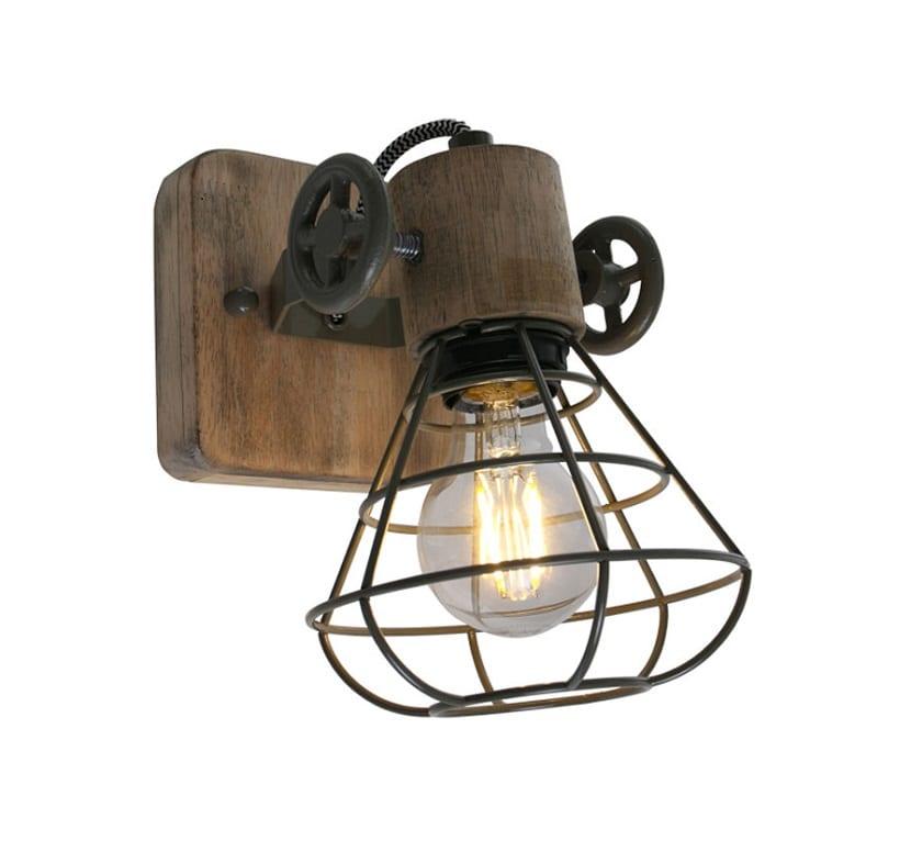 lámpara industrial pared