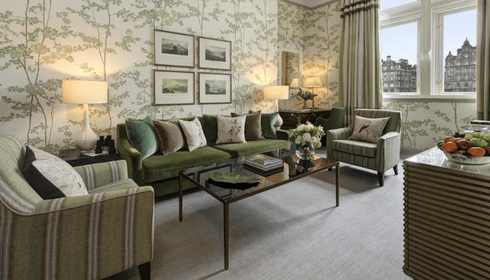 Sala de estar Hotel The Balmoral 