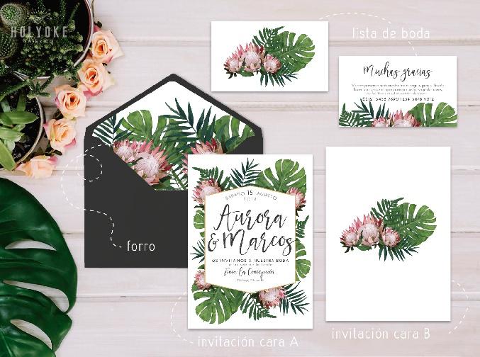 INVITACIONES. Colección Bohemia