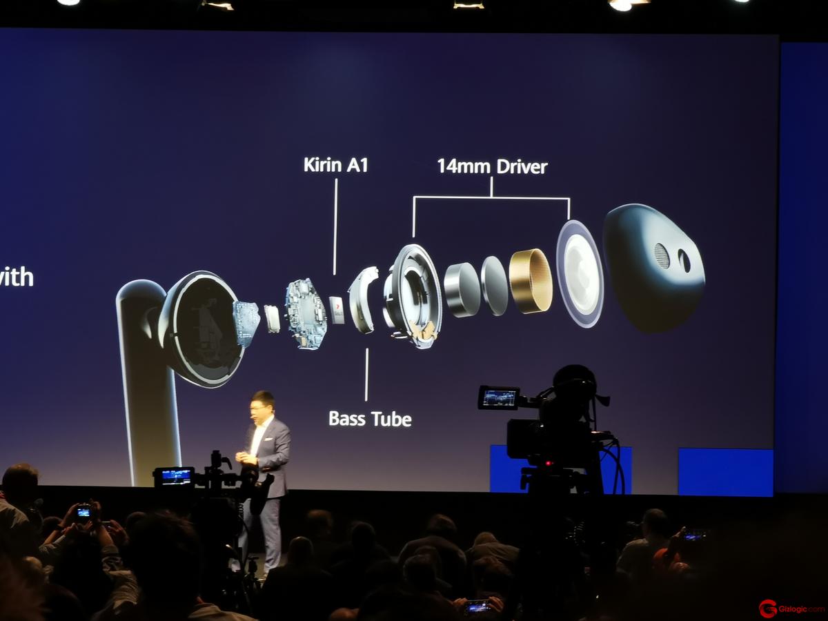 IFA19: Huawei FreeBuds 3, Driver de 14mm
