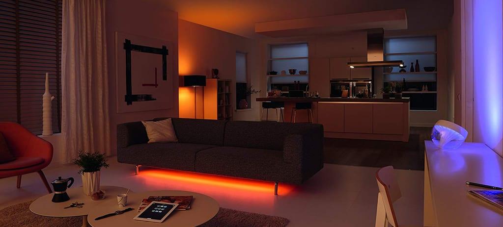 Reseña 2019 de Philips Hue, Qué es Philips Hue, Philips Hue, Philips Hue Lucca, Philips Hue Turaco, Bombillas Philips Hue, Philips Hue Colour Ambiance Starter Kit, Philips Hue Starter Kit, Domotica store, Iluminación inteligente, iluminacion domotica