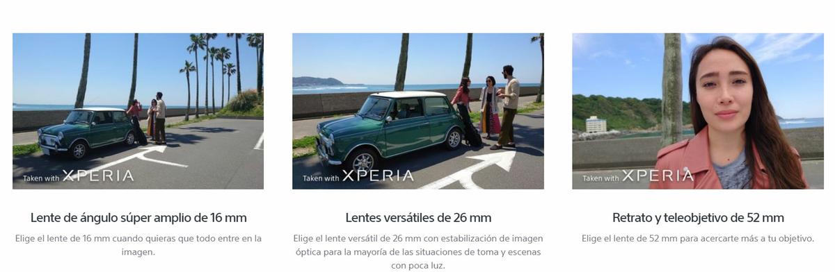 Sony Xperia 5 - Cámara