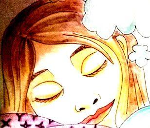 la peque por icalle ilustracion