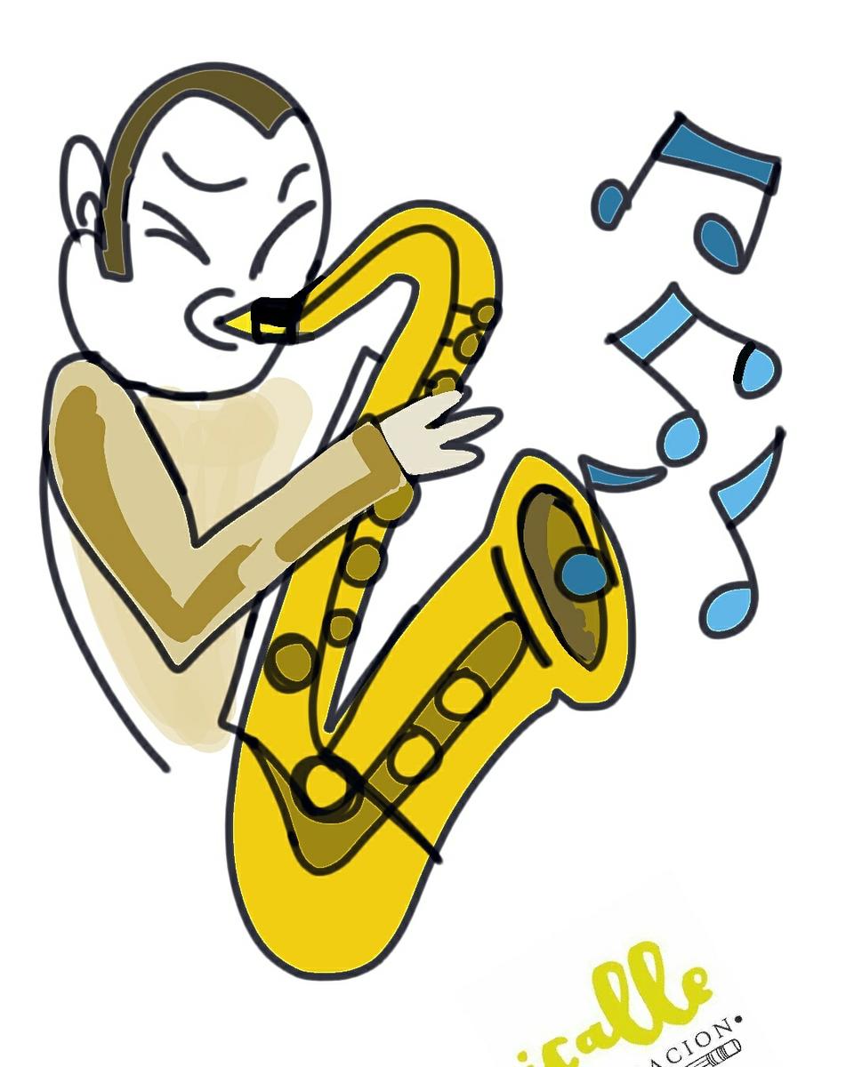 jazz por icalle ilustracion irene de la calle garcia
