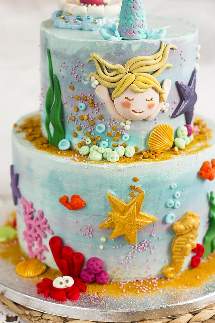 Tarta de Sirenas la tarta perfecta para cualquier cumpleaños