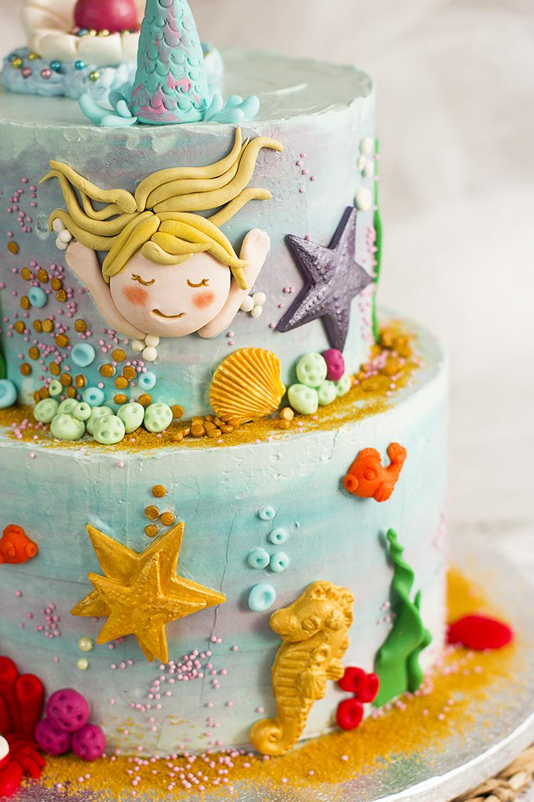 Tarta de Sirenas la tarta perfecta para cualquier cumpleaños