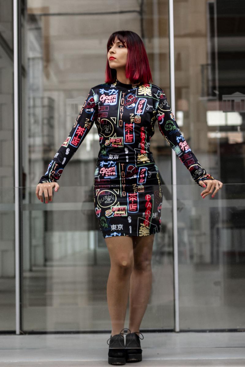 Vestido estampado TokioVestido estampado Tokio